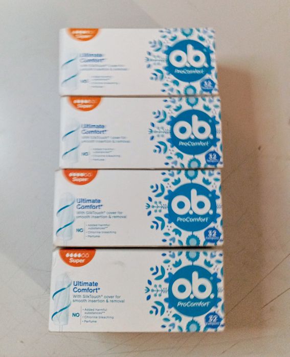 O.B. ProComfort Super tampony 4 opk. 128 szt
tampony 4 opk. 128 szt.
t