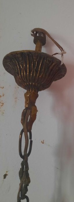 Vendo candeeiro/lanterna de tecto antigo