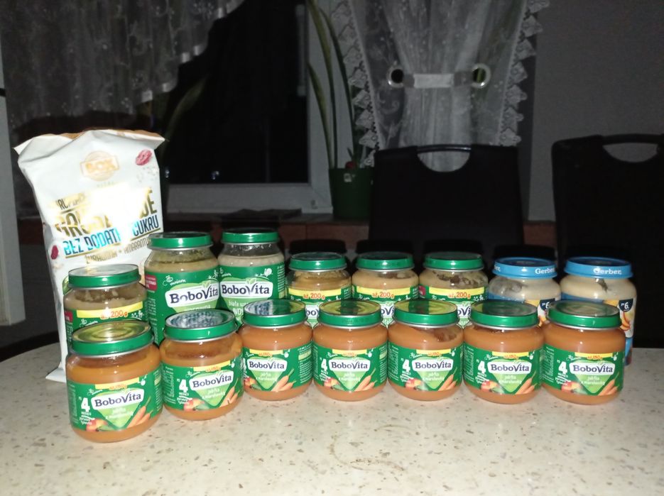Słoiczki BoboVita i Gerber