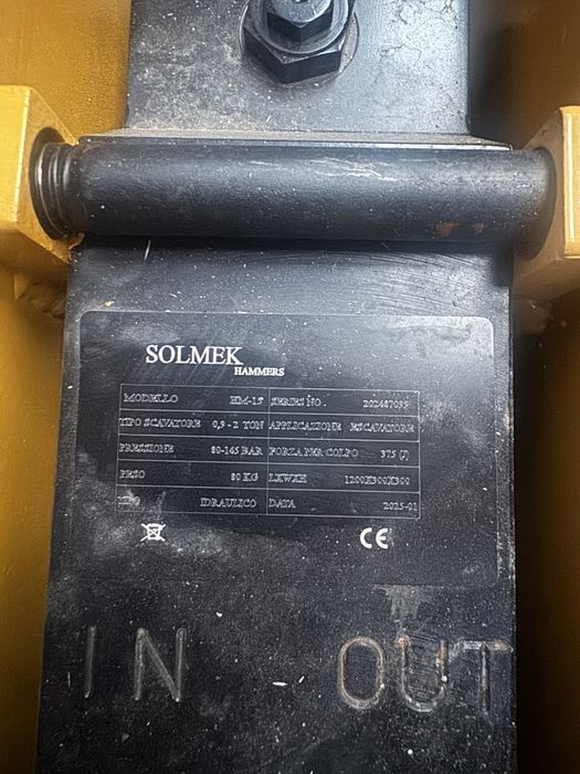 Martelos Hidráulicos p\ mini escavadoras