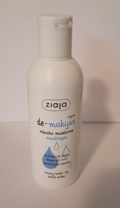 mleczko micelarne ziaja de-makijaż