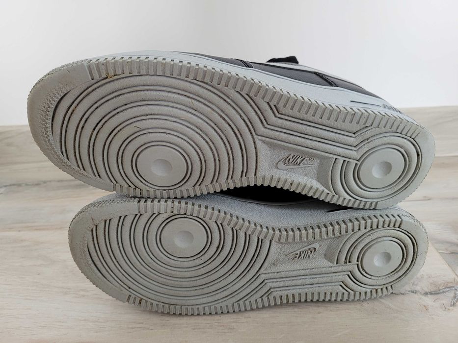 Nike Air Force 1 czarne 40 szare