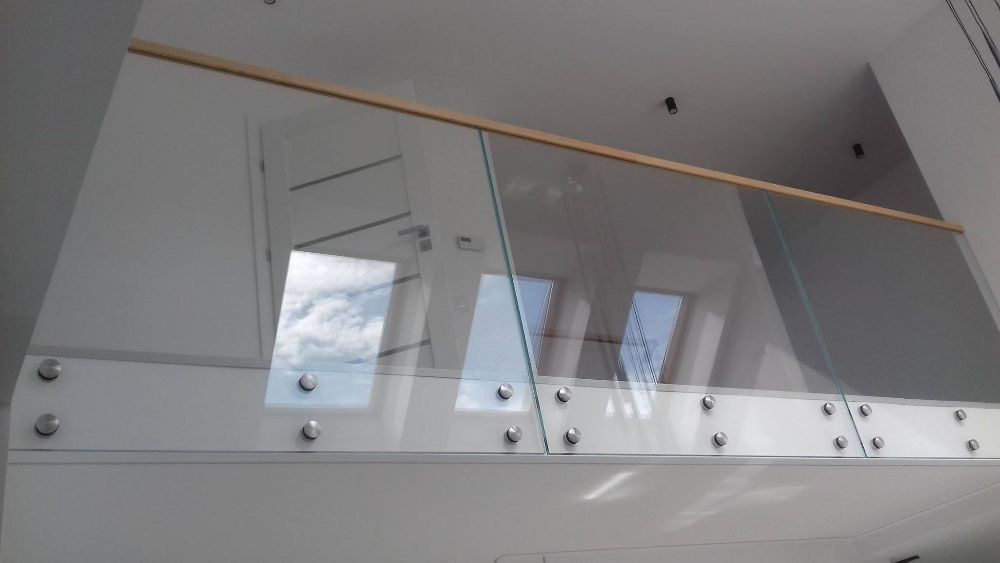 Balustrada Balustrady rotule samonośne szklane ze szkła