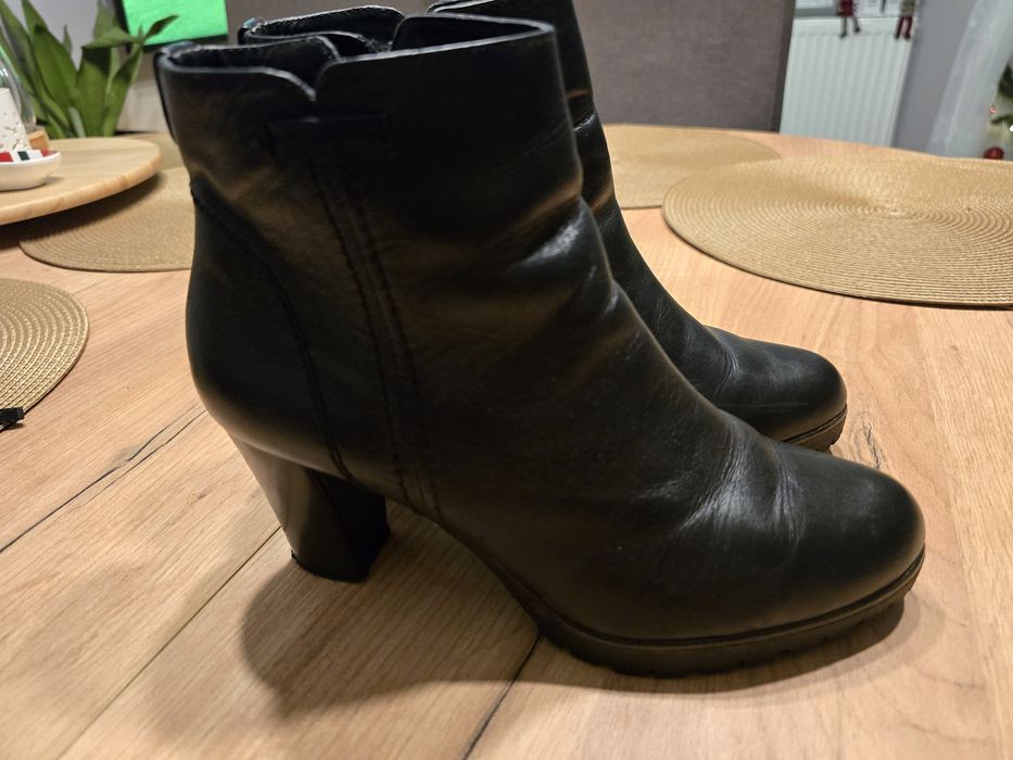 Botki 5th Avenue r.39 skóra naturalna