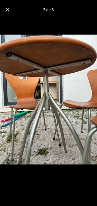 Mesas e cadeiras para restauração