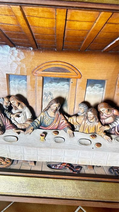 Quadro Santa Ceia 3 D