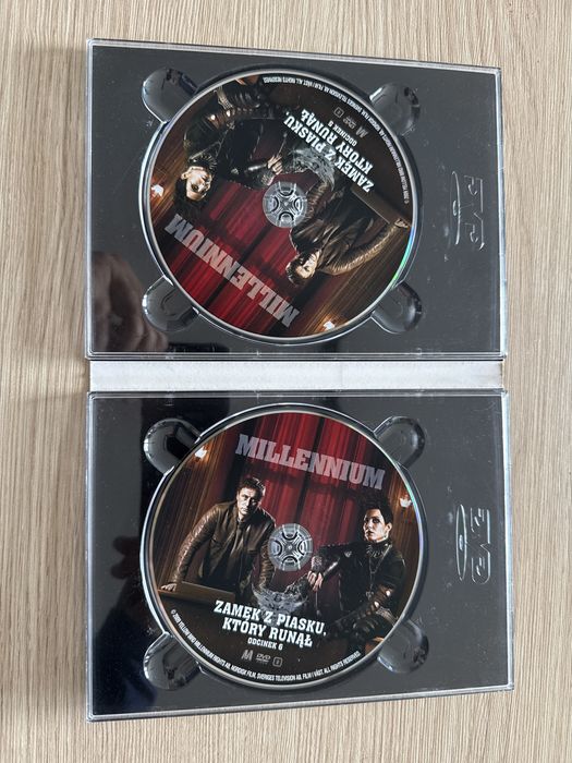 DVD Millenium  3 czesci , 6 płyt