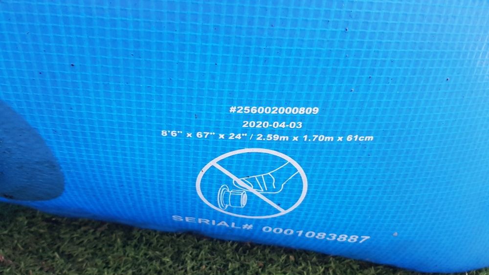 Vendo piscina 2.500x1700x610