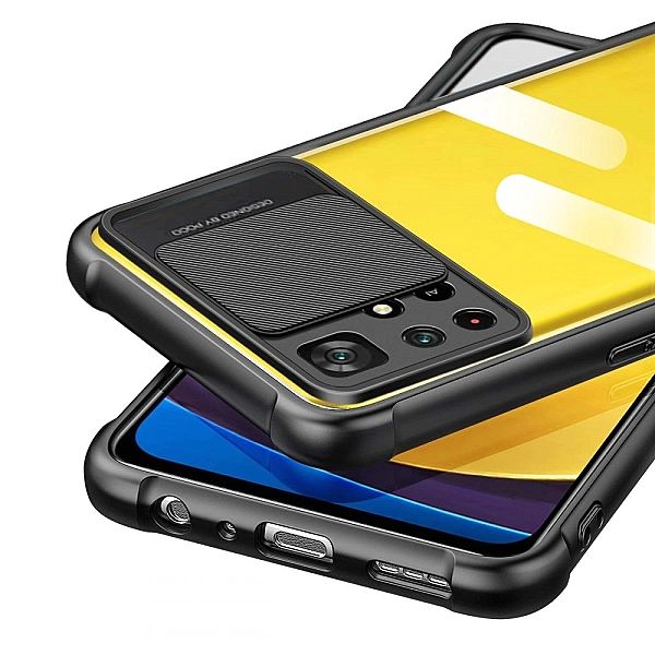 Etui Camshield do Xiaomi Redmi Note 11s 5g / Poco M4 Pro 5g Black