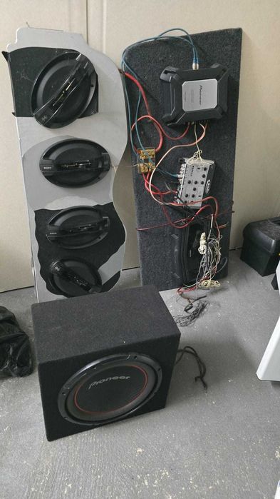 Caixa de som completo automotivo