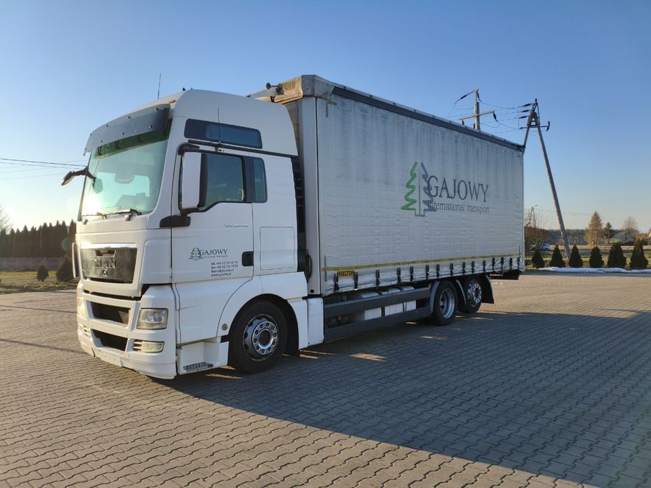MAN TGX  MAN TGX euro 5 solówka 19epal intander