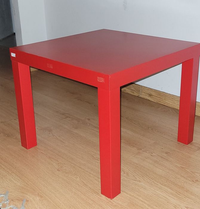 Mesa de centro ikea - Lack vermelho