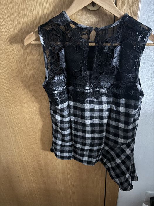 Blusa Liu Jo xadrez P&C