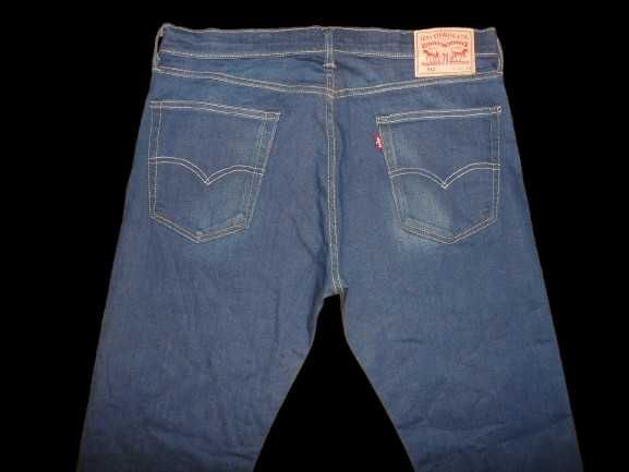 Spodnie dżinsy LEVIS 513 W36/L34=48/114cm jeansy Idealne