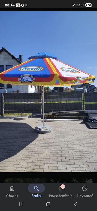 Parasol ogrodowy Koral