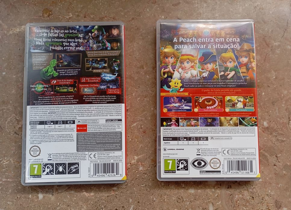 2 Jogos Nintendo Switch