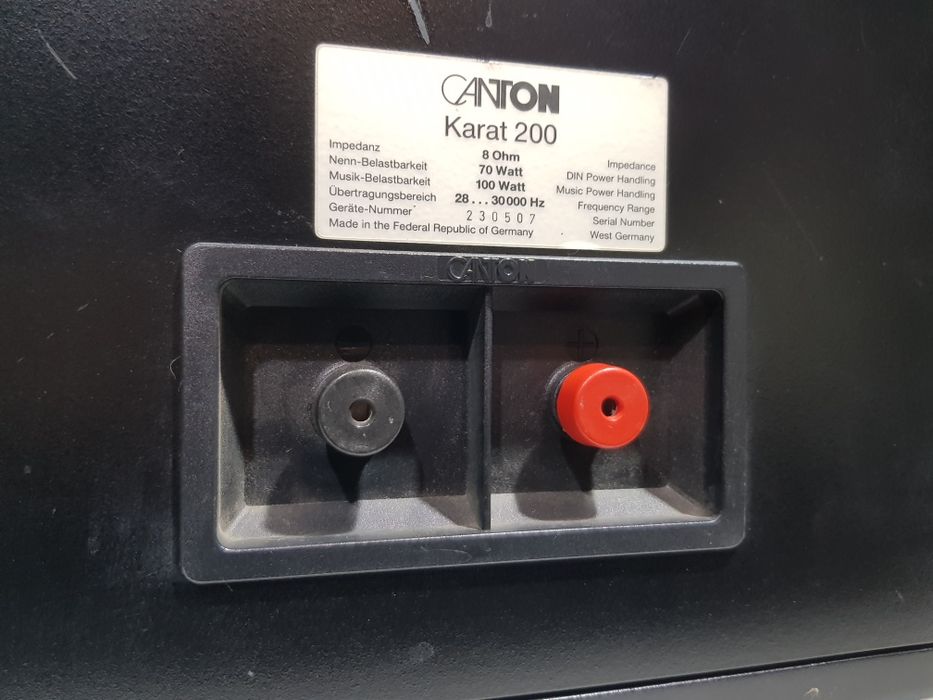 Акустика CANTON KARAT 200, потужність 70/100 Вт, б/у з Німеччини
