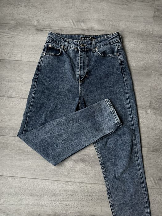 Джинси сині, модель мом