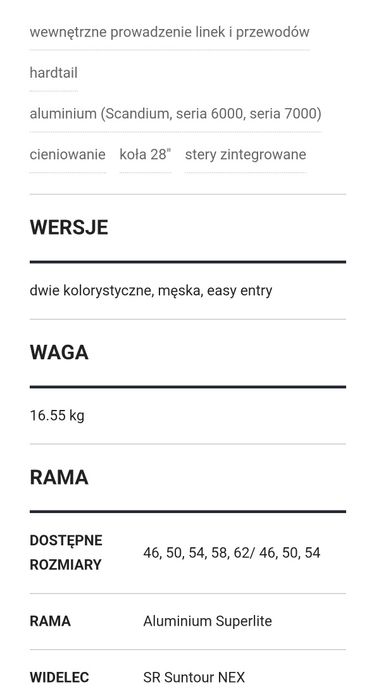 Rower miejski cube