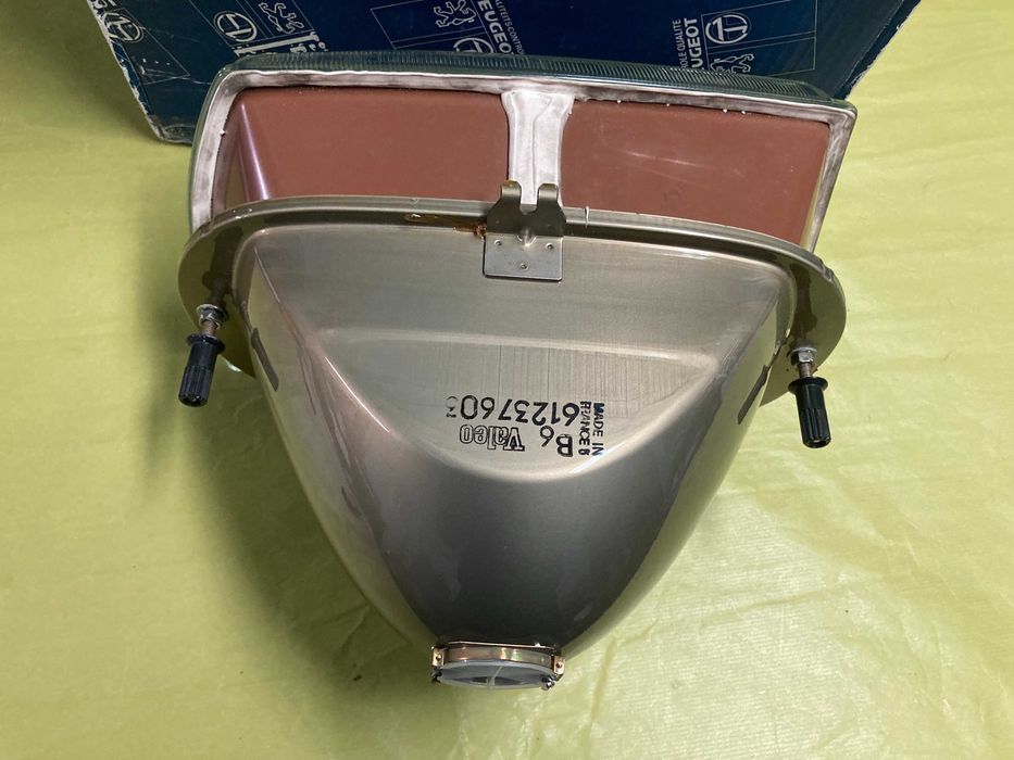 Farol Optica Peugeot 504 esquerdo H4 Original Sev Marchal