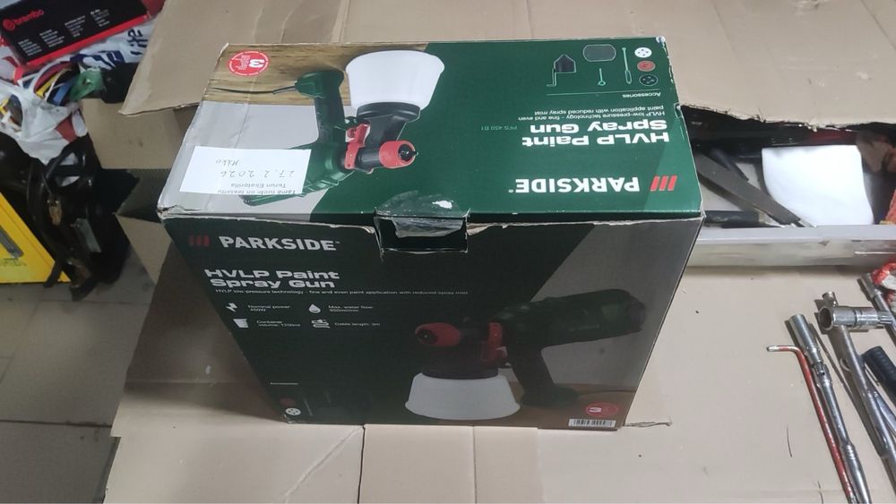 Краскопульт электрический PARKSIDE