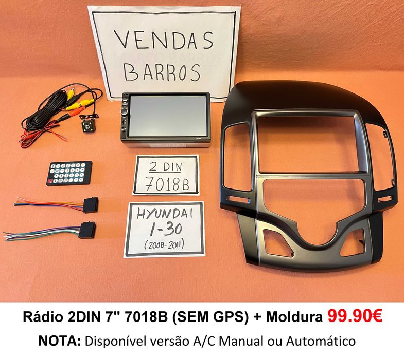 Rádio 2DIN • Hyundai i-30 • (2008 a 2017) • Android [4+64GB] i30