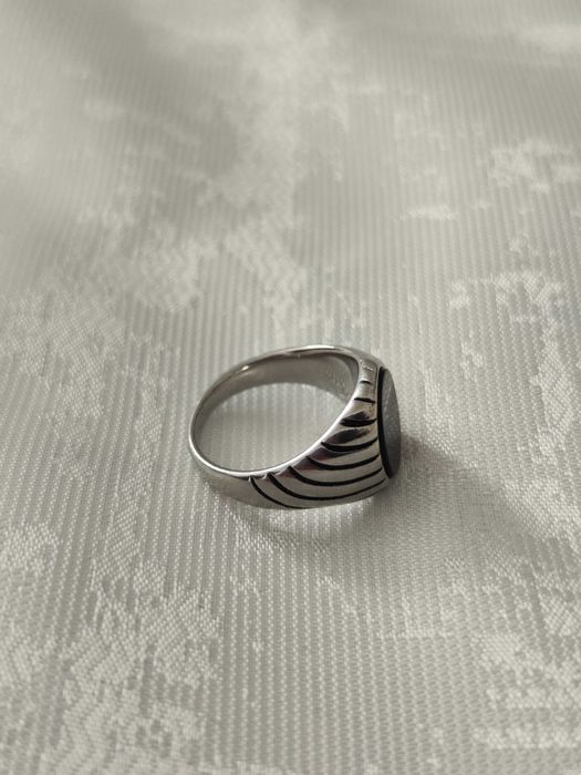 Anel em aço inoxidável premium – Tamanho 27