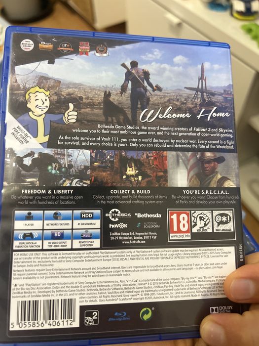 Vendo jogo ps4 Fallout 4