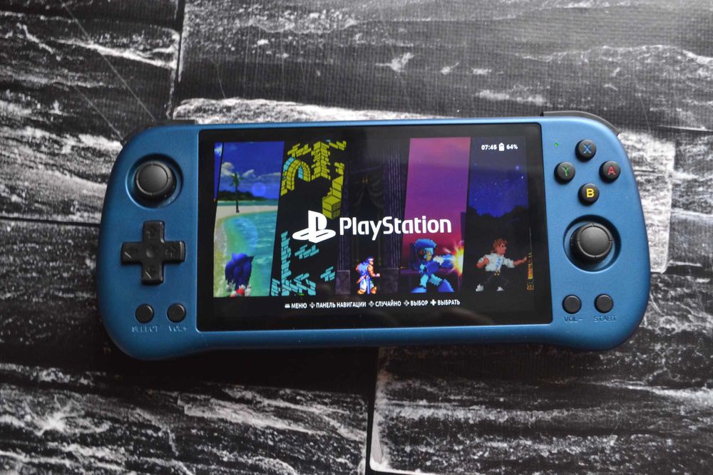 Портативная игровая приставка Powkiddy X55