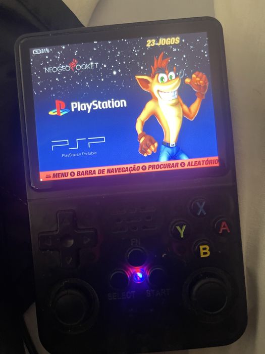 Consola R36S Como Nova – Milhares de Jogos Retro 60€ negociaveis