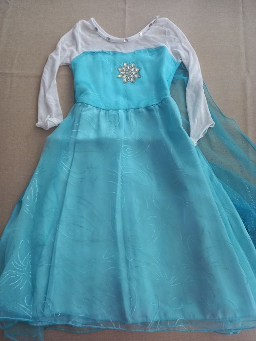 Strój, kostium Elsy, Frozen, rozmiar 110