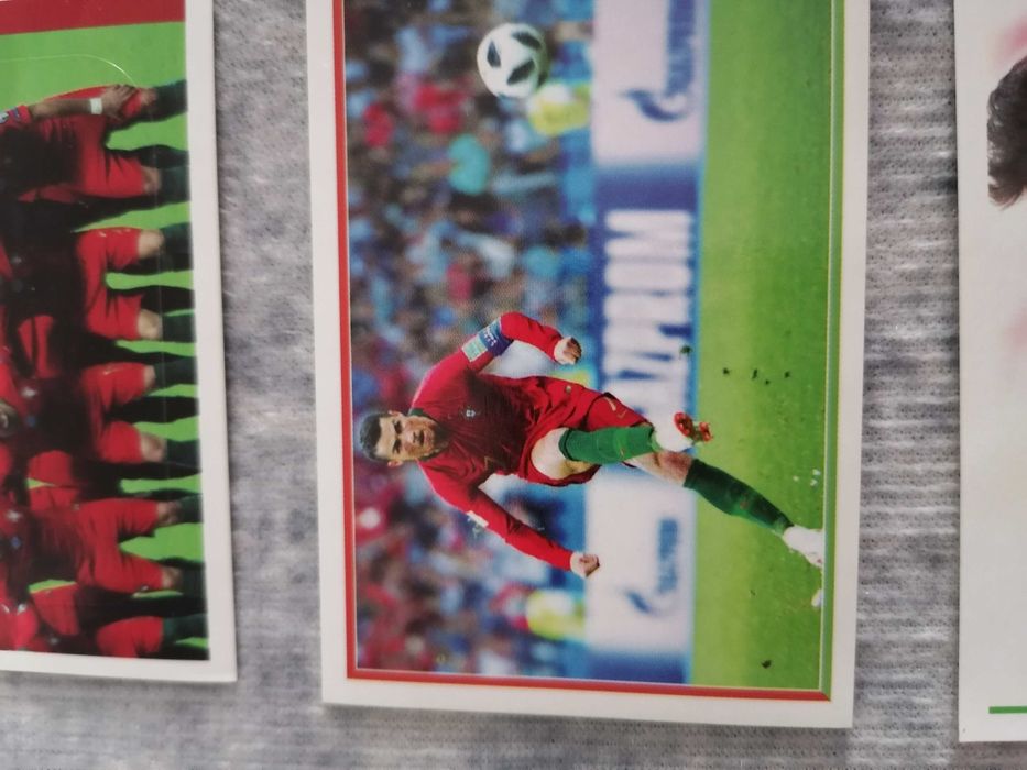 Cromos Ronaldo e Eusébio - Portugal