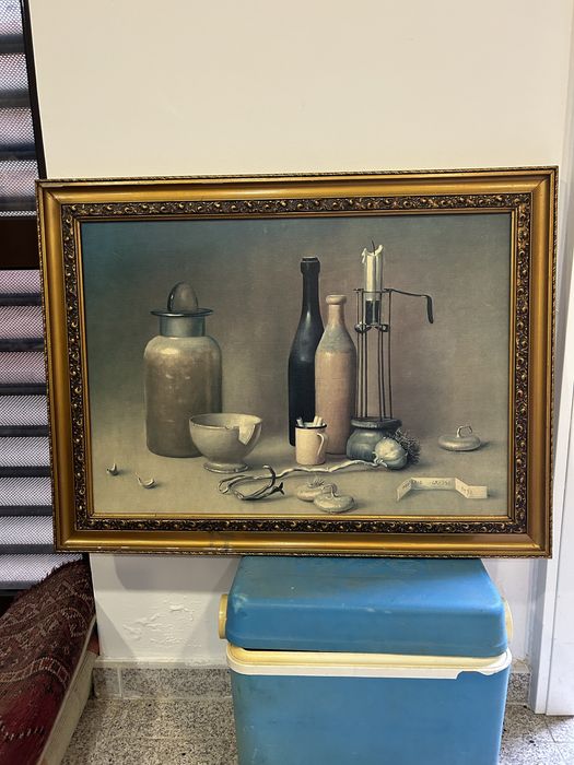Quadro antigo Paineis sao vincente