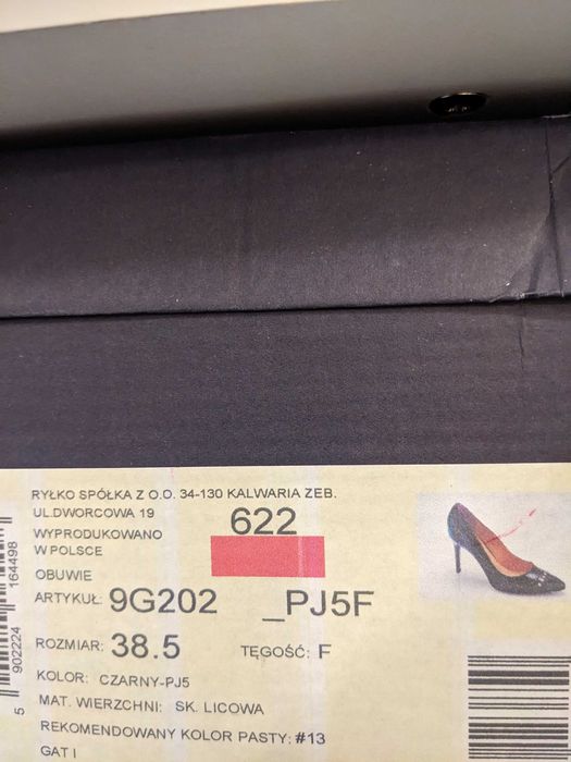 Szpilki Ryłko 38.5