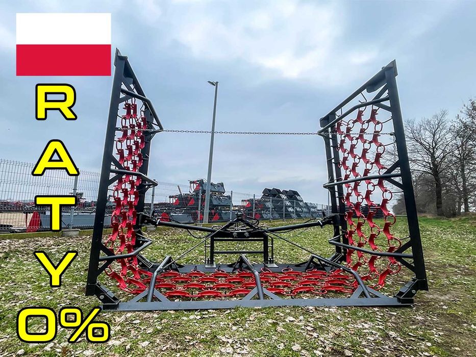 TANIEJ NIE MA! Włóka łąkowa 4–6 m – gwarancja jakości na pole HIT