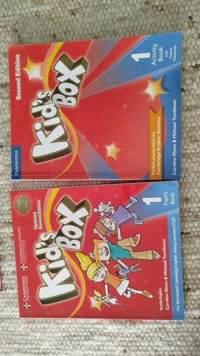 Livro de inglês - Kid's Box 1° ano