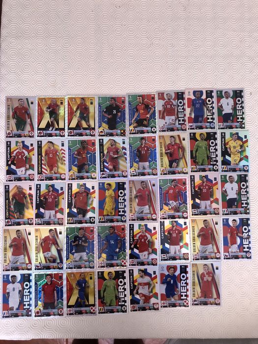 Cartas TOPPS UEFA Euro 2024 - Match Attax (Preços Variados)