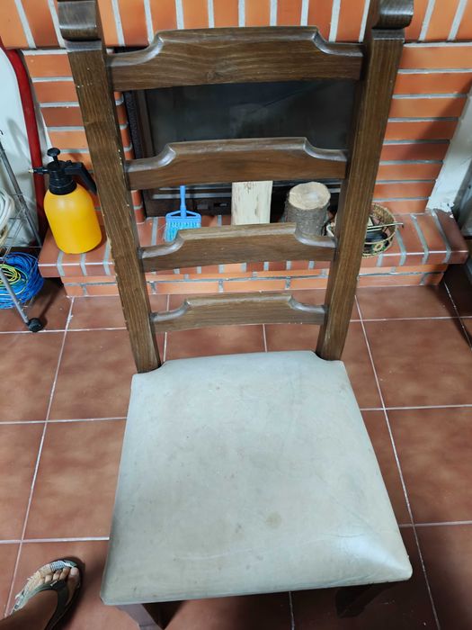 Mesa de jantar extensível vintage