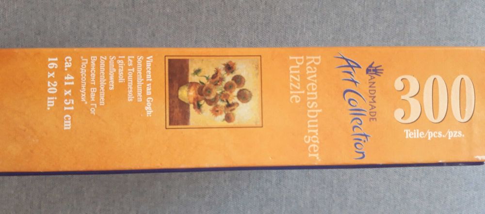 Puzzle Vincent Van Gogh "os girassóis"