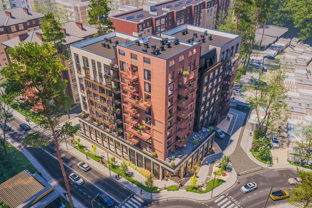 1к квартира Ірпінь. ЖК з укриттям, підземним паркінгом. РОЗСТРОЧКА