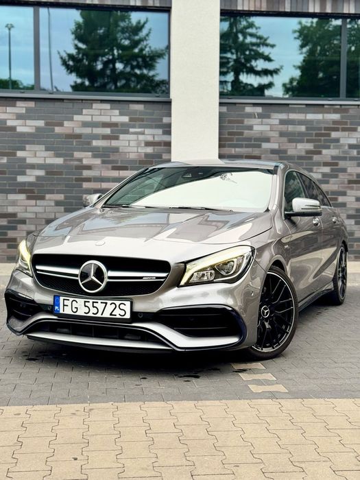 Mercedes-Benz CLA 45 AMG 4-Matic Lift Full Led z Niemiec Recaro Bezwypadkowy Serwisowany