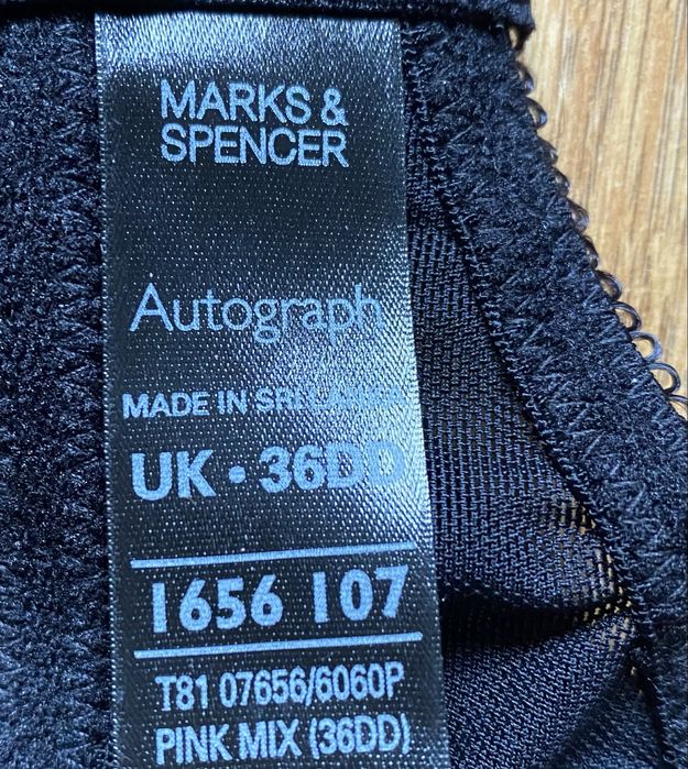 Biustonosz 80DD/E koronka nowy