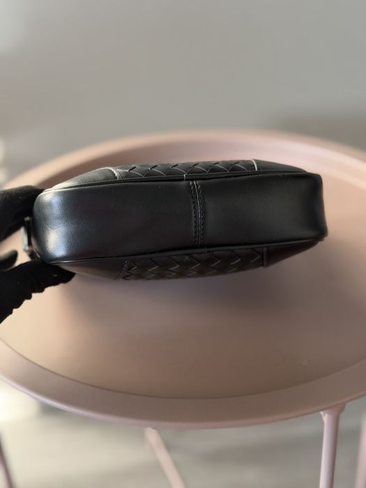 Мужская плетеная сумка барсетка клатч