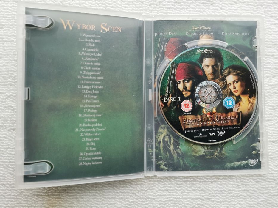 Piraci z Karaibów DVD Trylogia