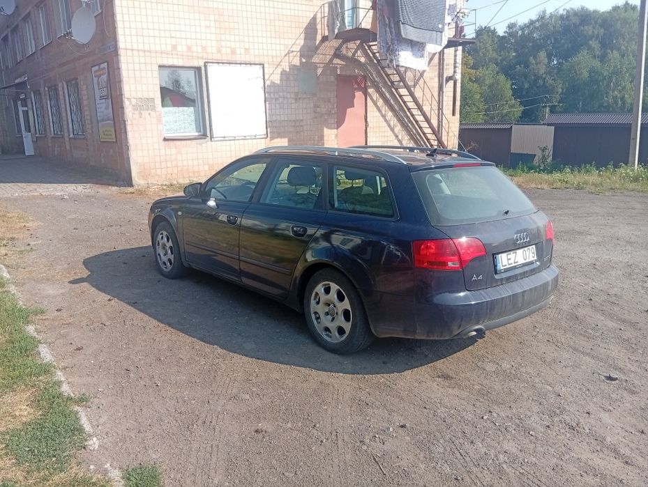 Audi A4 B7 нерозмитнена