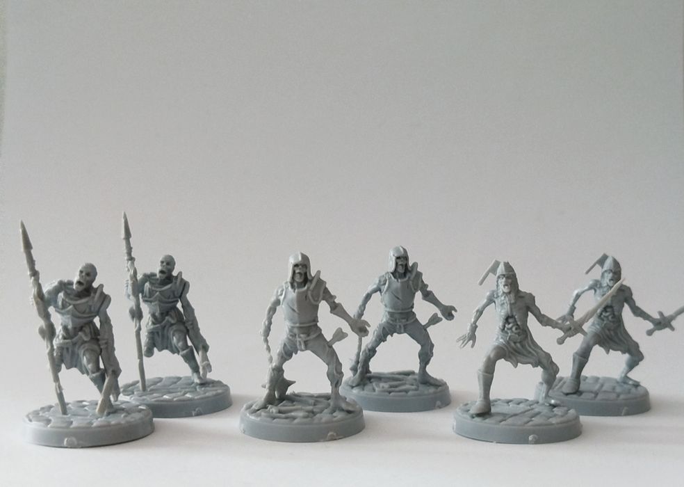 Zestaw 6 figurek/miniatur "Nieumarli" do D&D