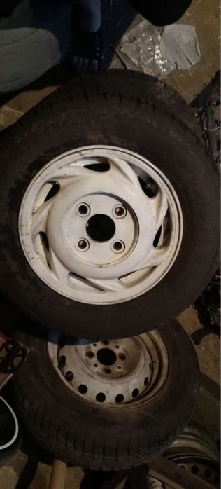 Диски R13 4×114.3 с всесезонной резиной — комплект 4 шт