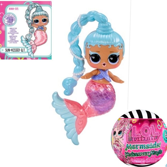 Lol surprise mermaids makeover magic color change лялька лол русалоньк