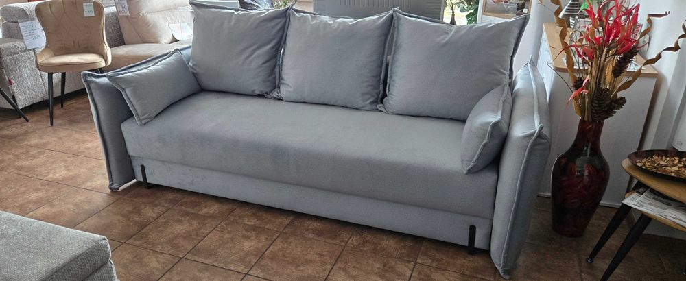 Rozkładana sofa 230cm HANA szara