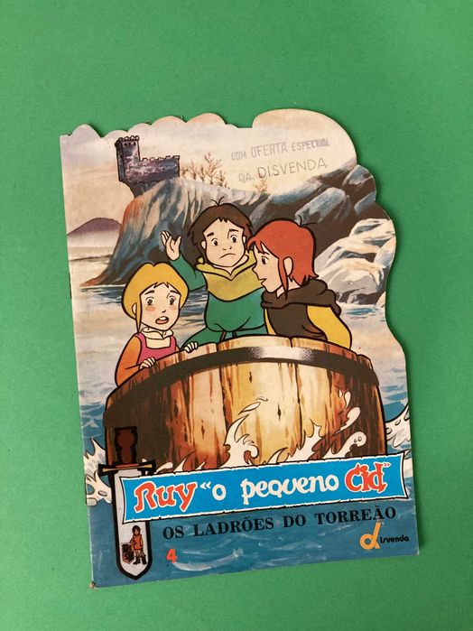 Livros Recortados da Colecção Ruy o Pequeno Cid Anos 80 Disvenda